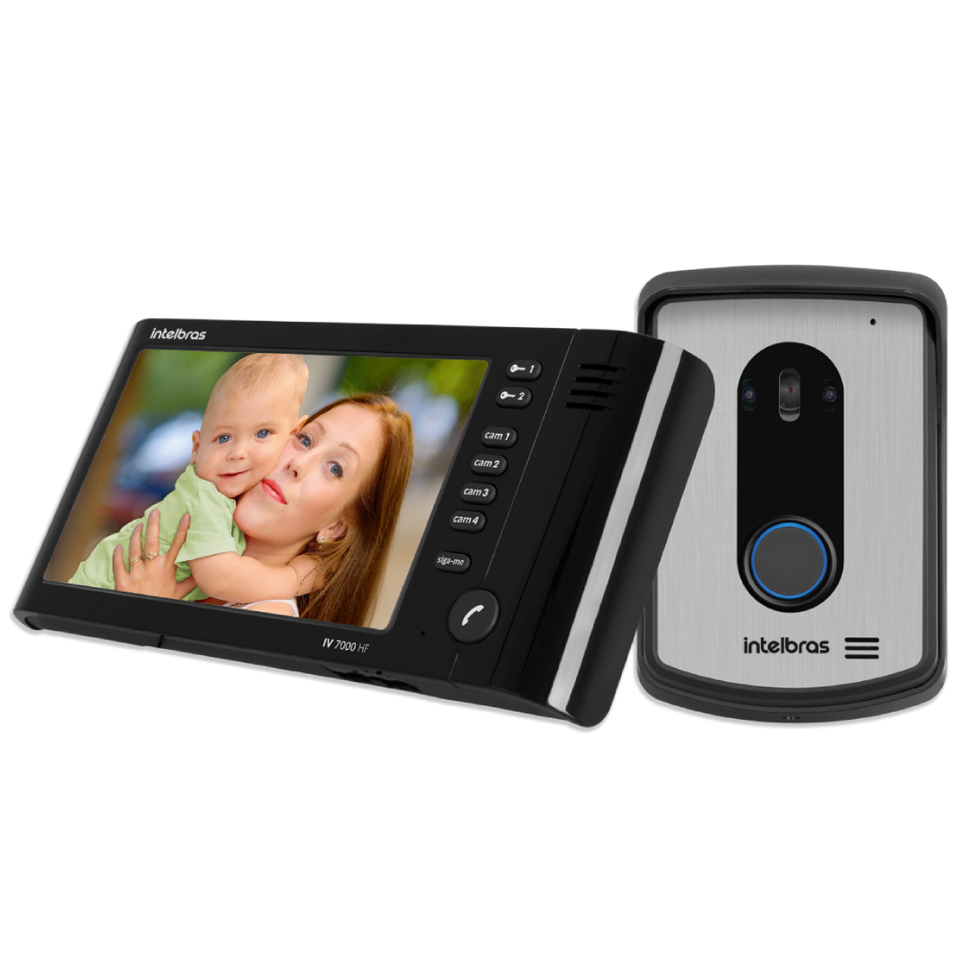 Porteiro Eletrônico Intelbras Video IV 7010 Hf - Preto